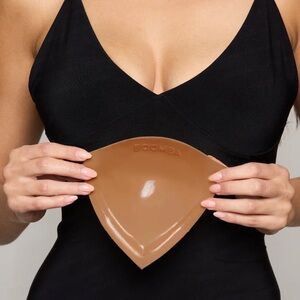 NIB Boomba Invisible Lift Bra Inserts - XL - Caramel Tan